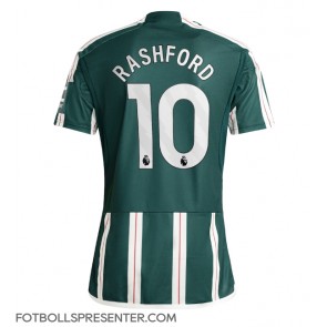 Manchester United Marcus Rashford #10 Borta Matchtröja 2023-24 Kortärmad